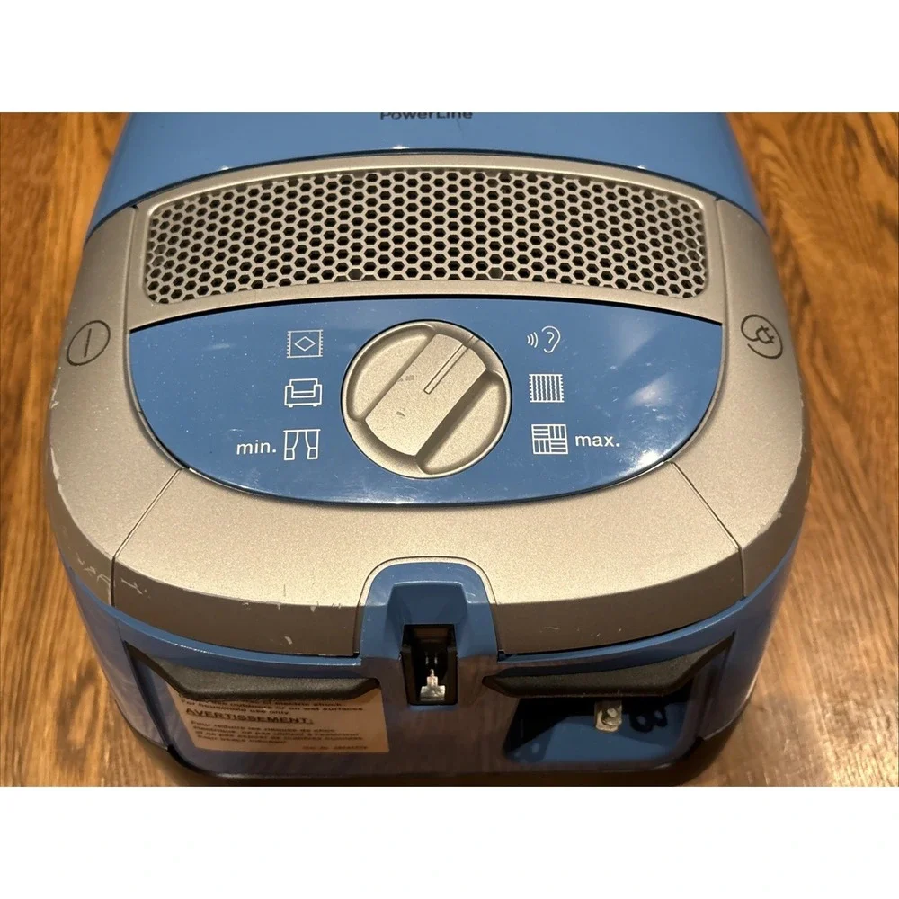 Miele C2 Hardfloor PowerLine Canister Vacuum Blue SFAE0 Base & Hose Only